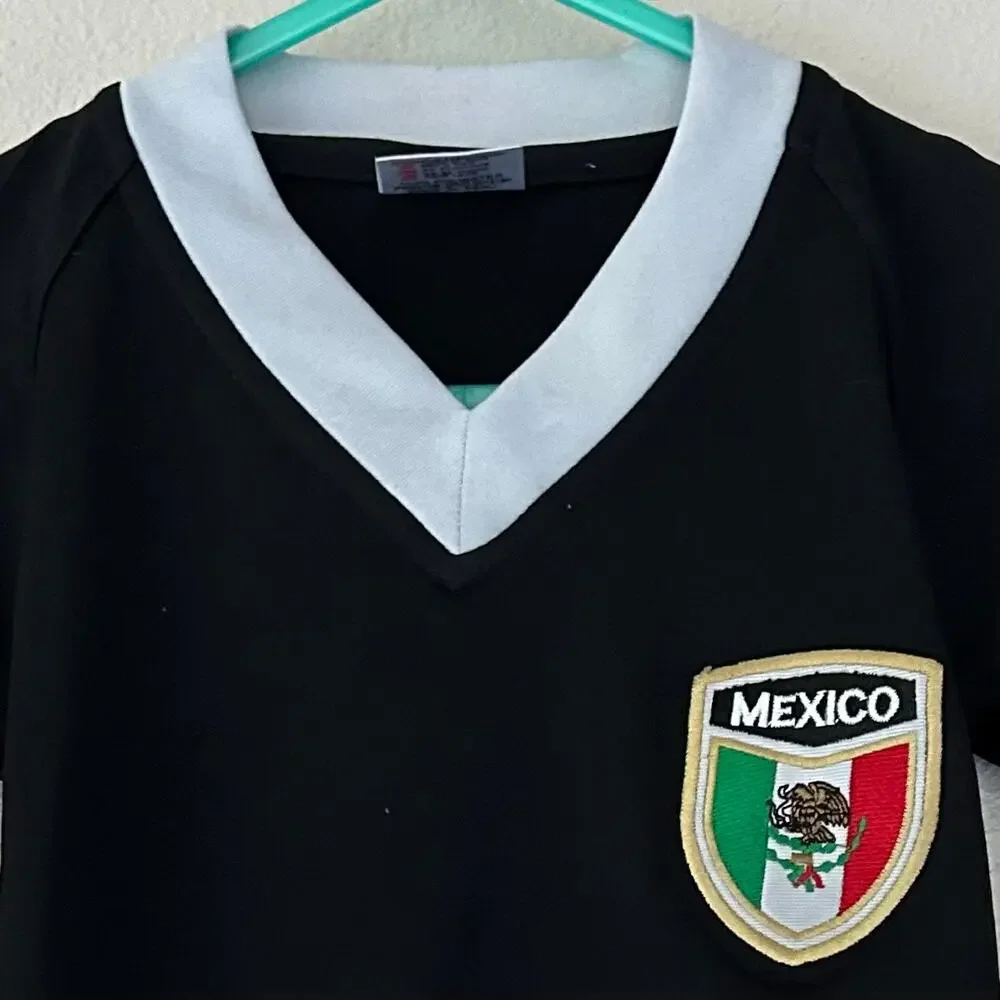 Lila’s Mexico Soccer Jersey Chicharito boys girls Patch streetwear sports 4